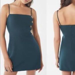Urban Outfitters Blue/Green Mini Dress
